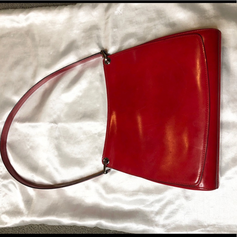 BALLY CLASSIC RED BAG